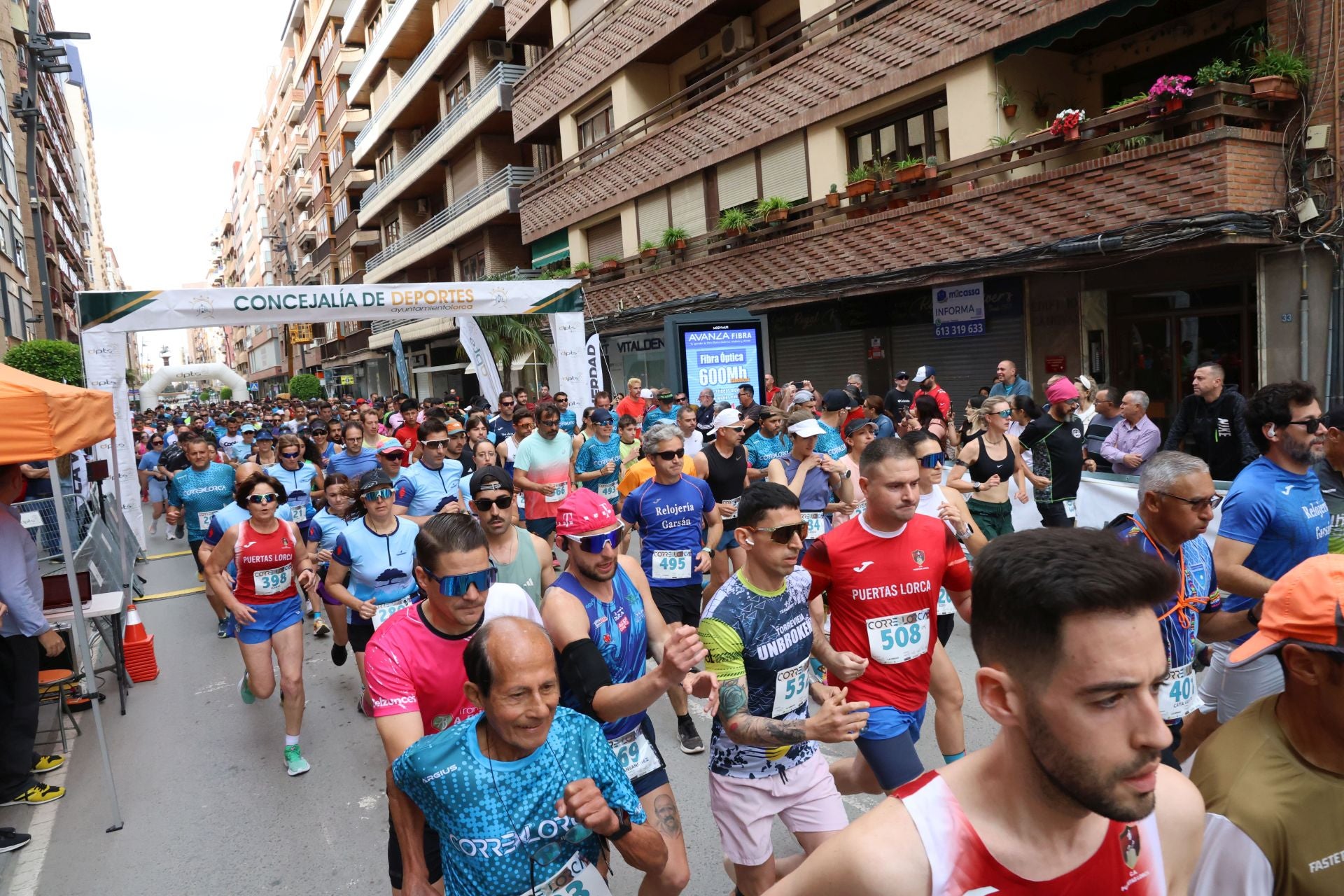 La quinta edición de Corre por Lorca, en imágenes