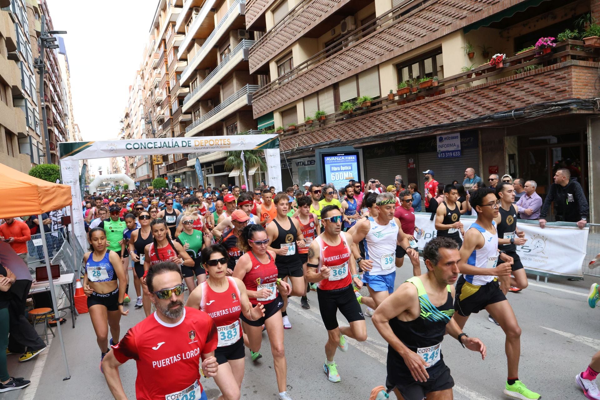 La quinta edición de Corre por Lorca, en imágenes