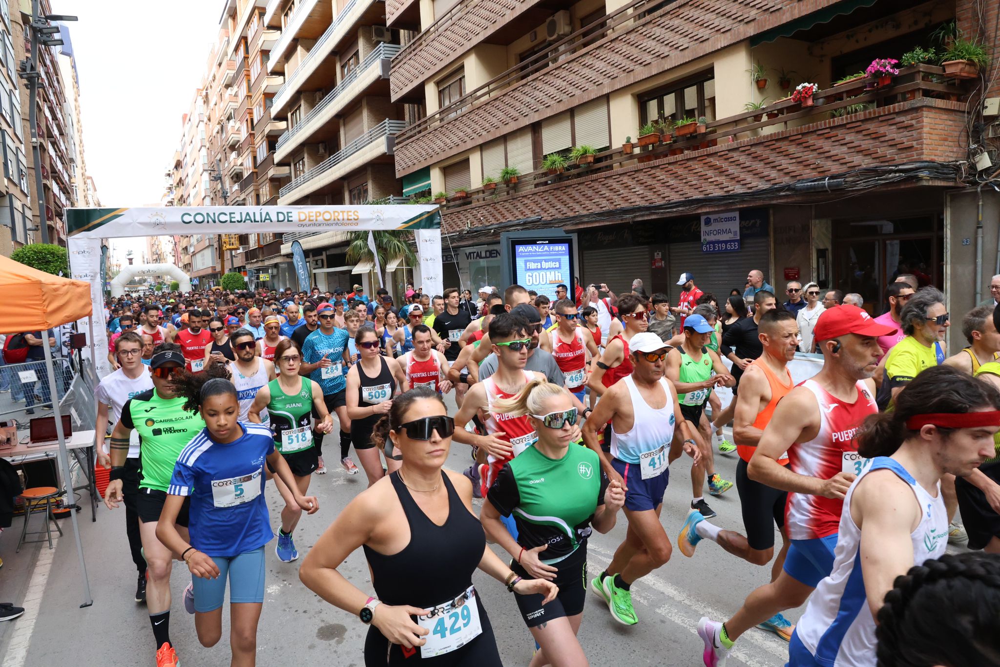 Mario molina gana al sprint el corre por lorca | la verdad