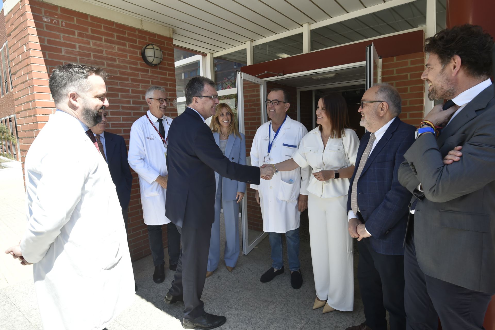 En imágenes, el homenaje a los trabajadores de La Arrixaca por su 50 aniversario