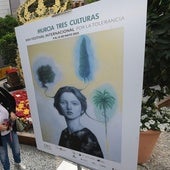 Un momento durante la presentación del festival Murcia Tres Culturas, el pasado miércoles.