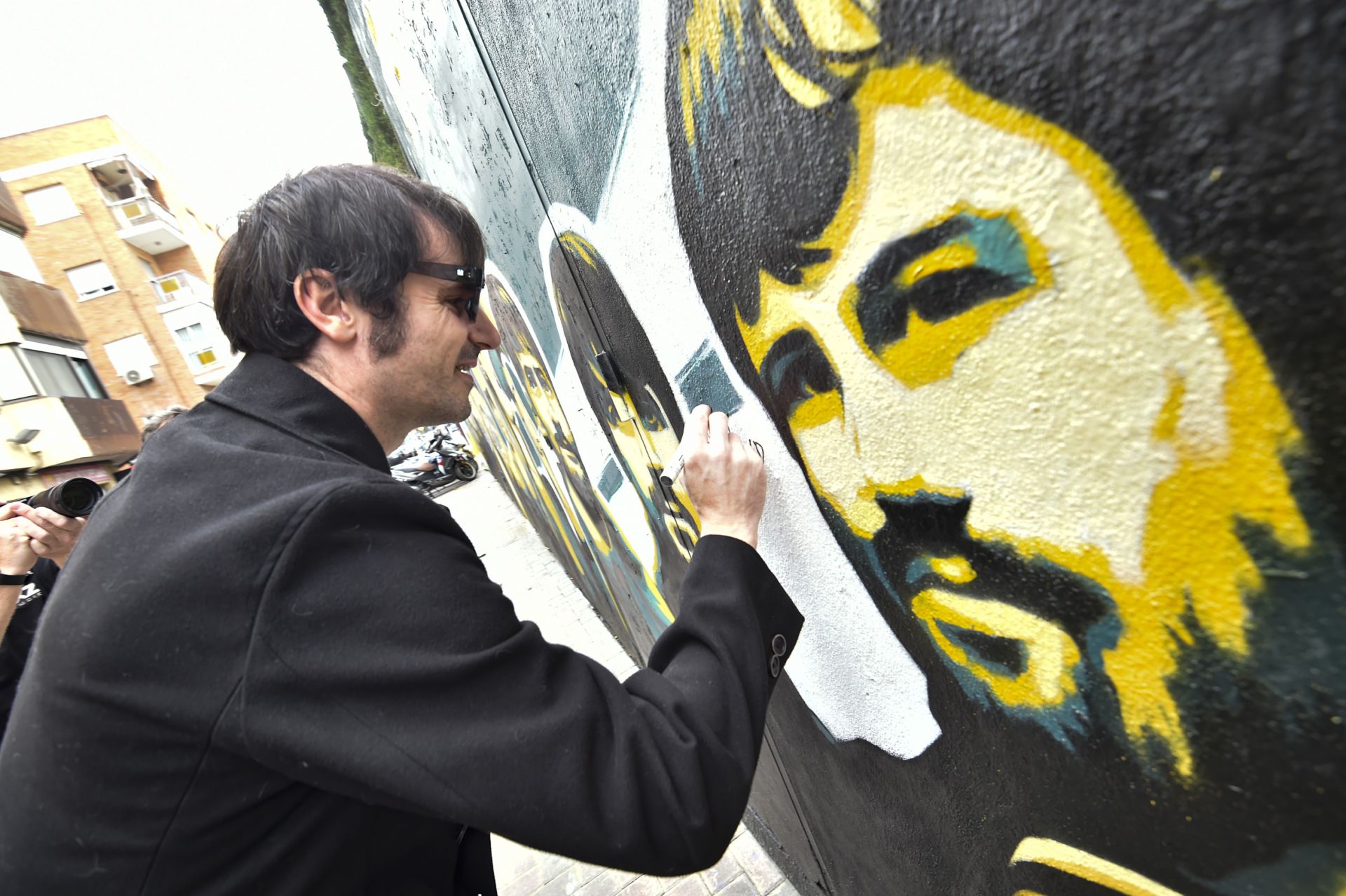 El mural del Fortaleza Sound en homenaje a los músicos de la Región, en imágenes