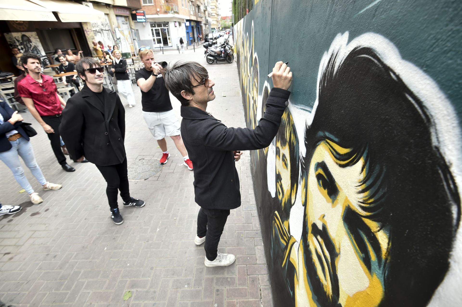 El mural del Fortaleza Sound en homenaje a los músicos de la Región, en imágenes