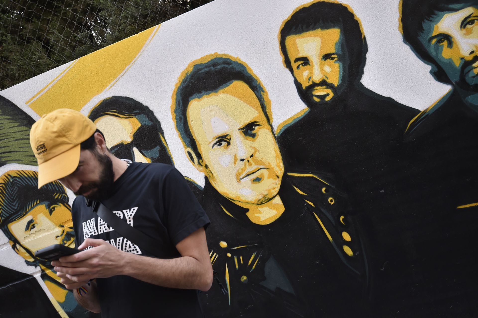 El mural del Fortaleza Sound en homenaje a los músicos de la Región, en imágenes