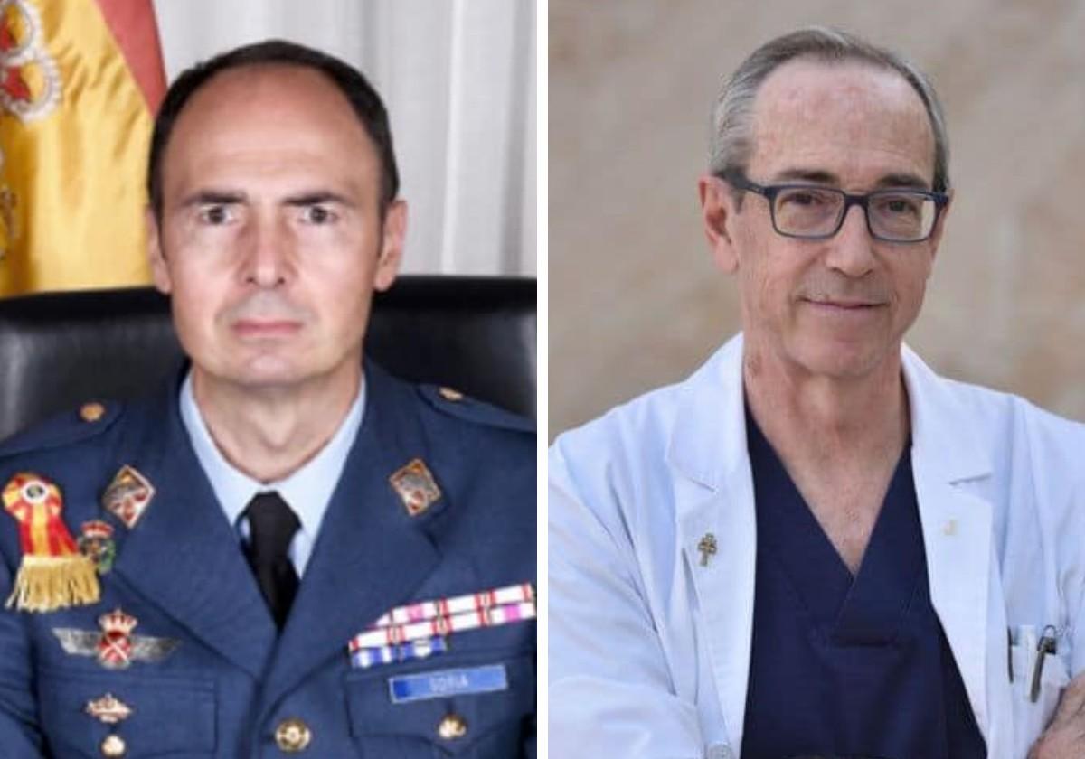 Pascual Soria Martínez y Juan Manuel Laborda Oñate.