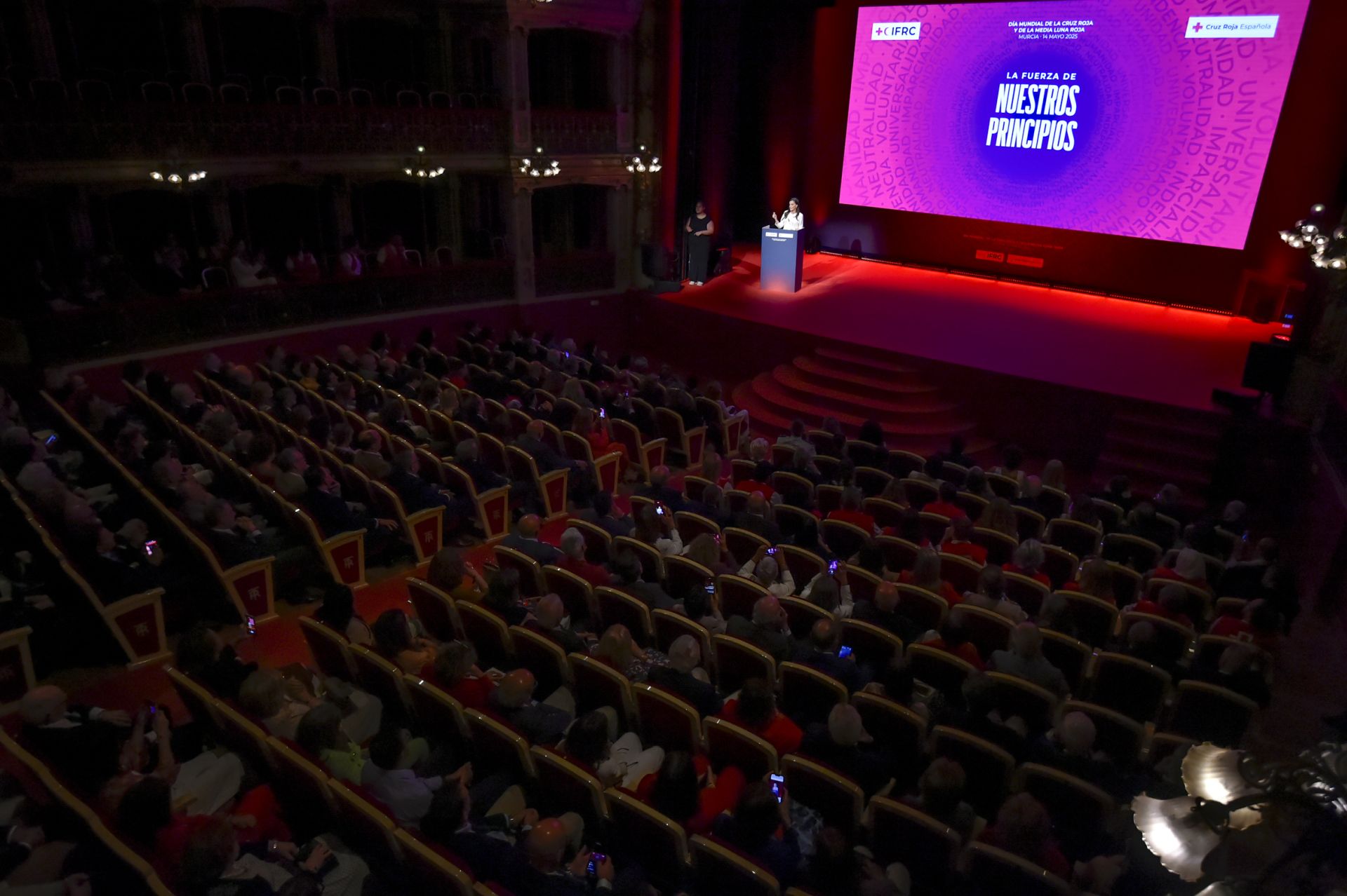 El acto de entrega en Murcia de los premios de Cruz Roja, en imágenes