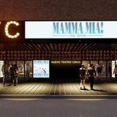 Recreación de cómo quedará el acceso principal al Nuevo Teatro Circo tras las obras.