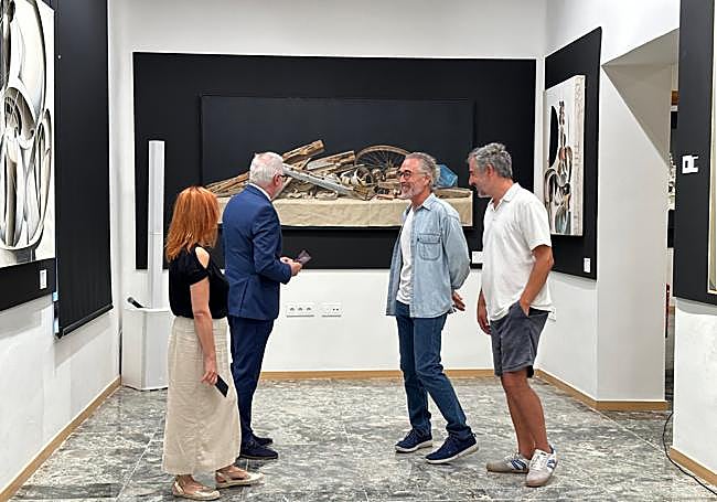 Exposición de Manuel Llamazares, en Torre Pacheco.