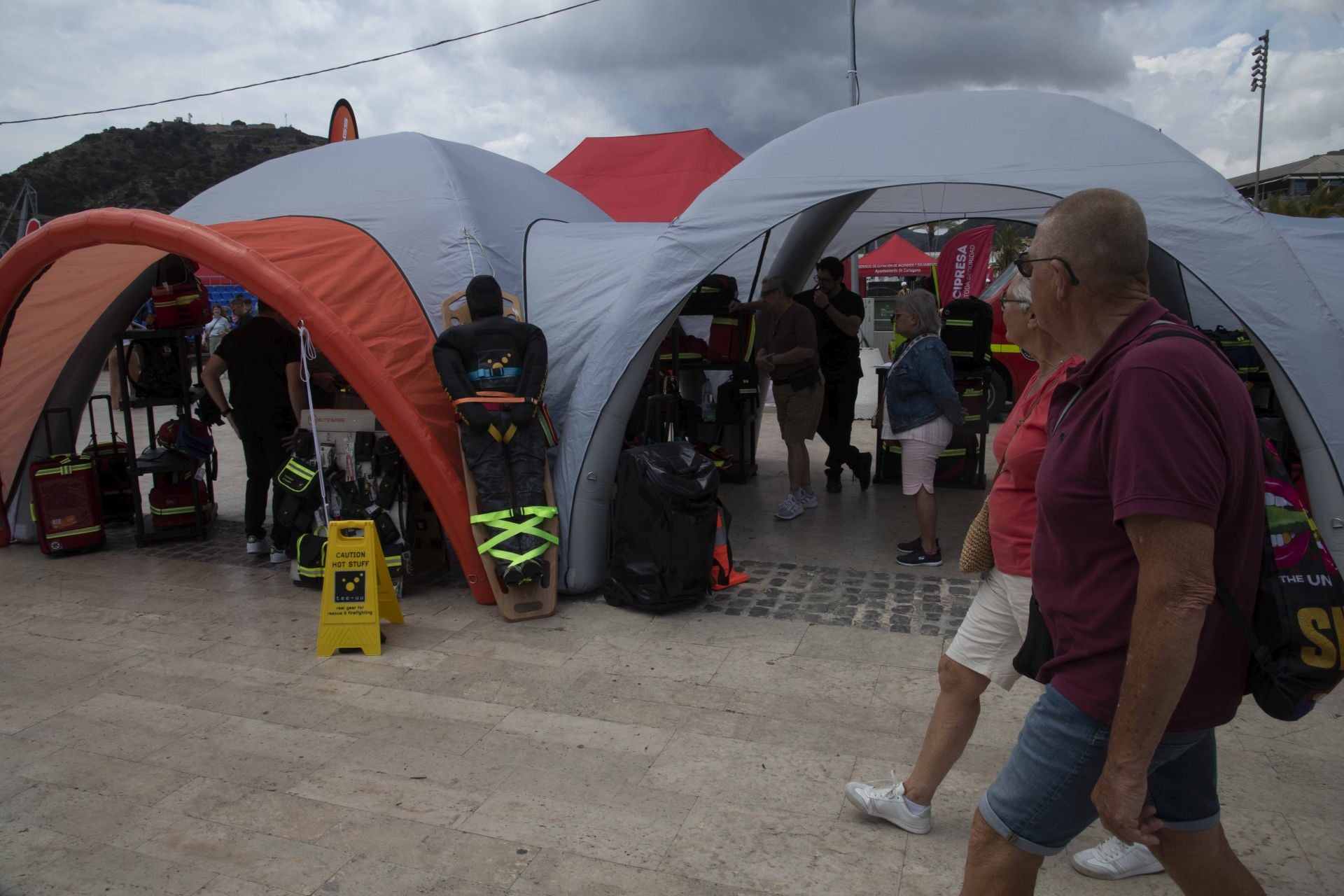 XIX Encuentro Nacional de Rescate en Accidentes de Tráfico y Trauma en Cartagena, en imágenes