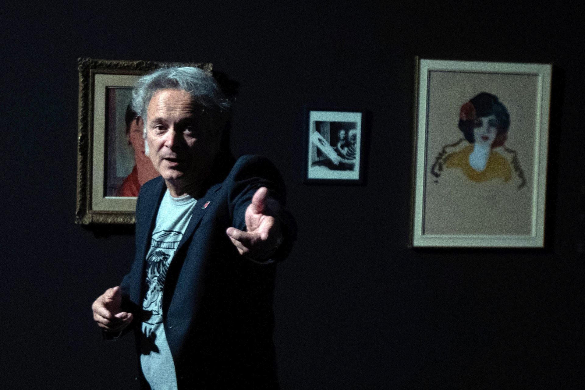 En imágenes, la inauguración de la exposición &#039;La noche americana&#039;