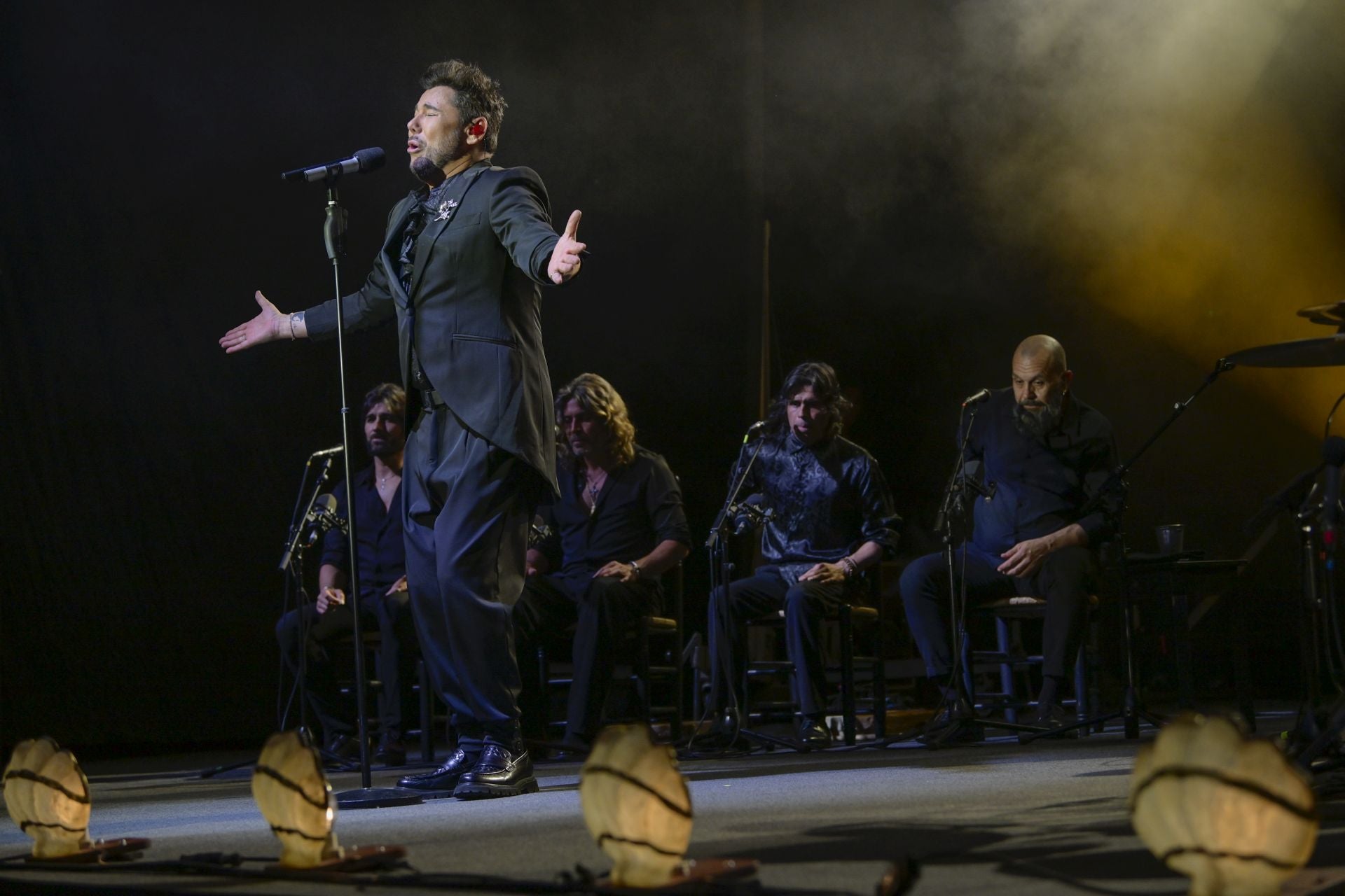 En imágenes, el concierto de Miguel Poveda en el festival Murcia Tres Culturas