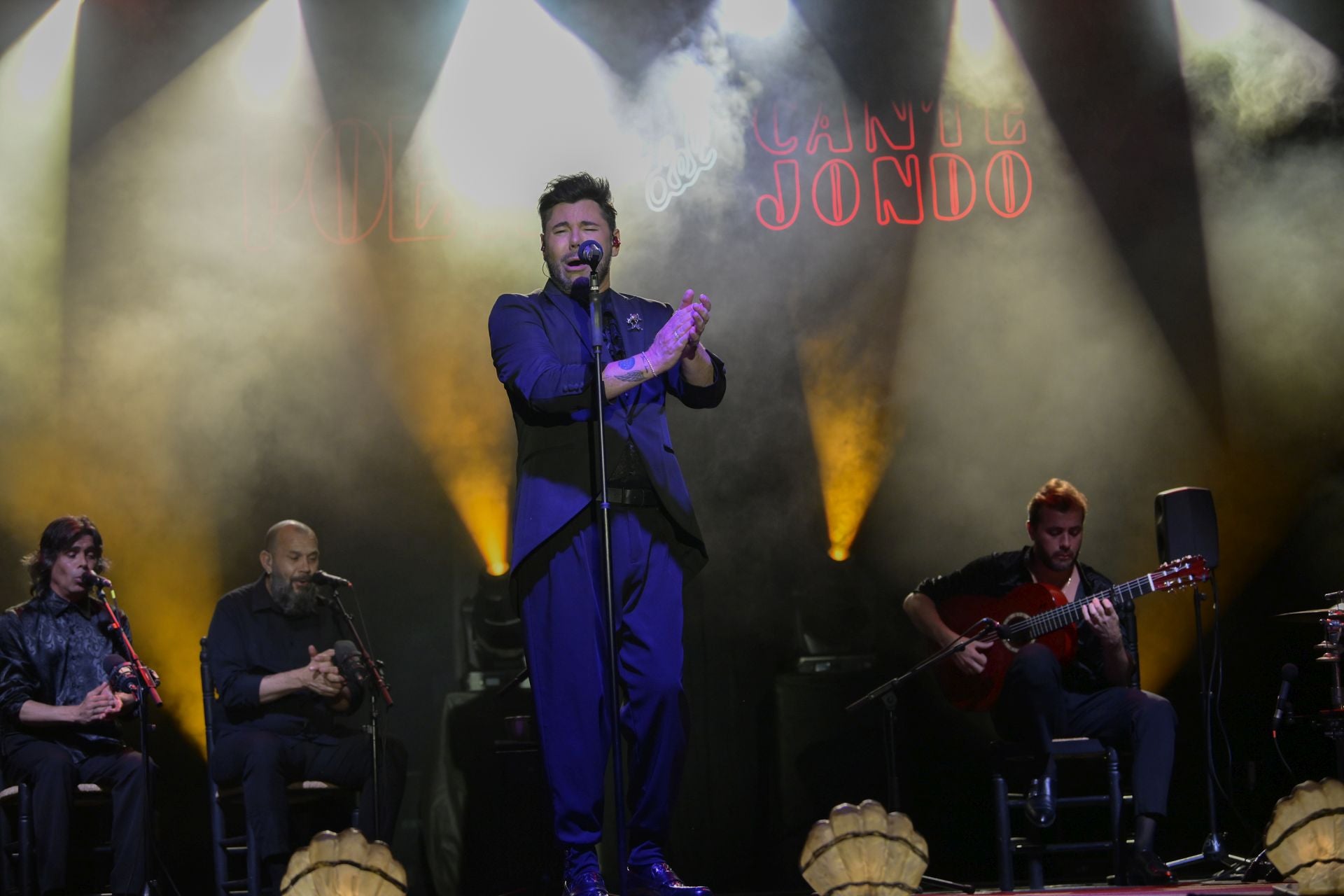 En imágenes, el concierto de Miguel Poveda en el festival Murcia Tres Culturas