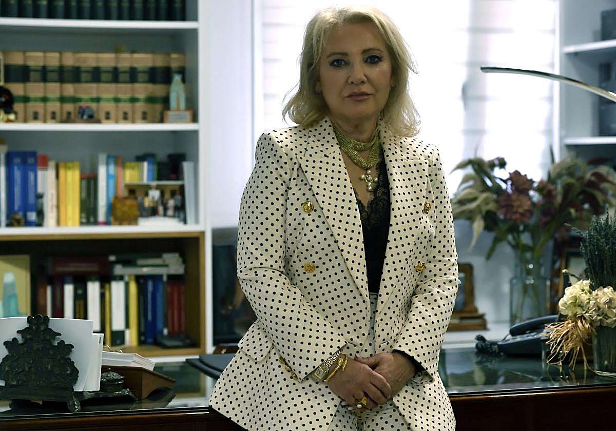 La abogada Lola López Muelas, presidenta de la Aeafa.