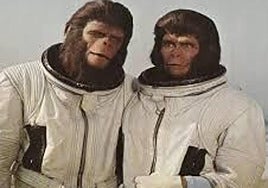 Fotograma de 'El planeta de los simios'.-