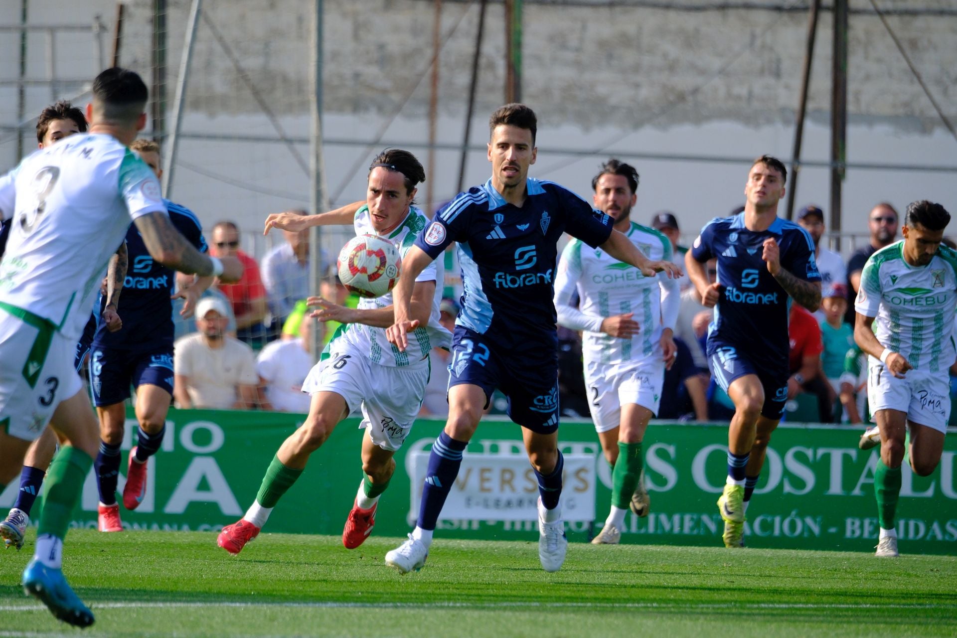 El empate del Real Murcia frente al Atlético Sanluqueño, en imágenes