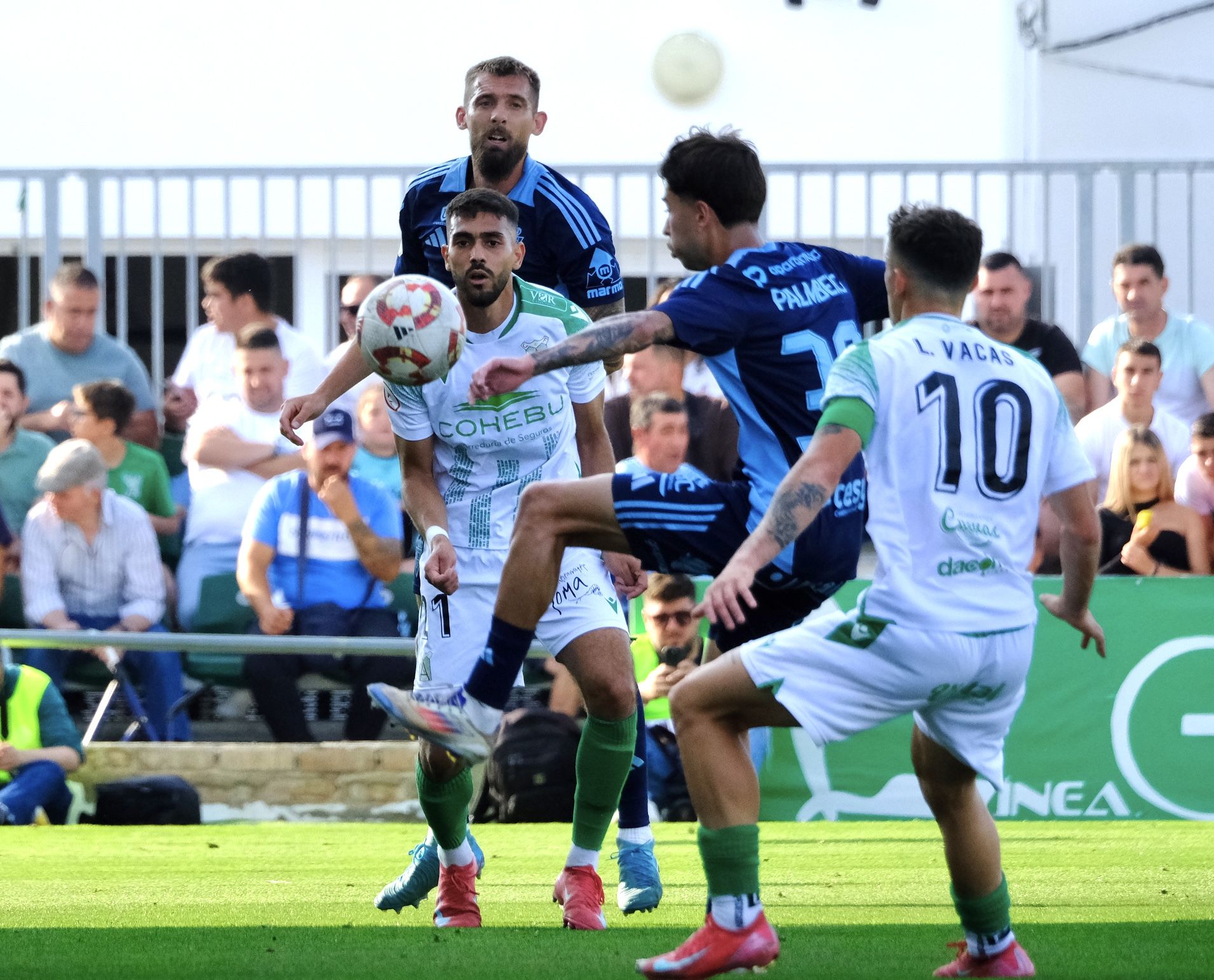El empate del Real Murcia frente al Atlético Sanluqueño, en imágenes