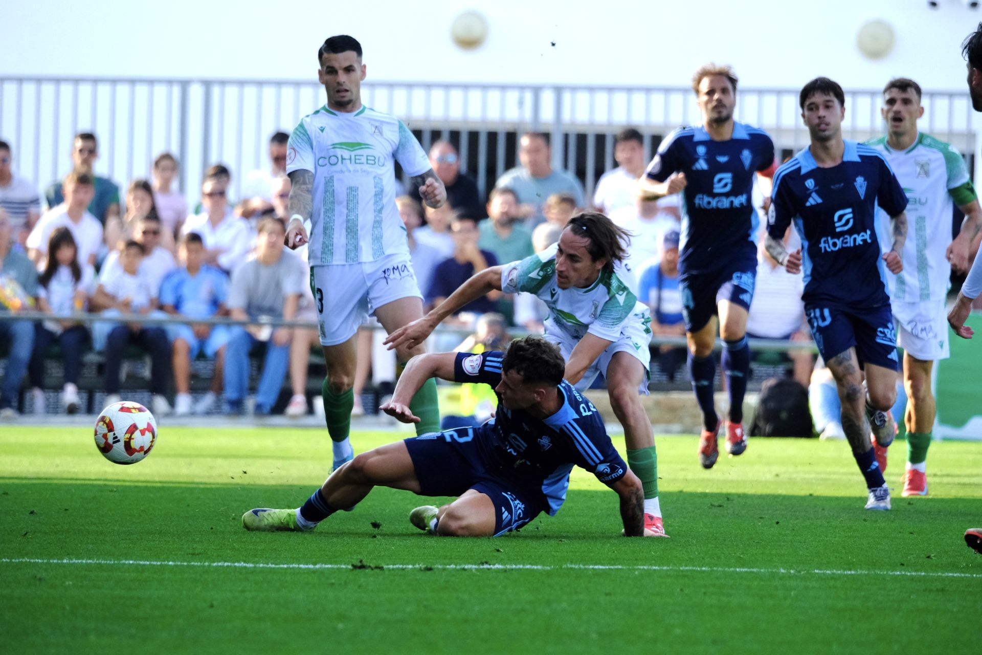 El empate del Real Murcia frente al Atlético Sanluqueño, en imágenes