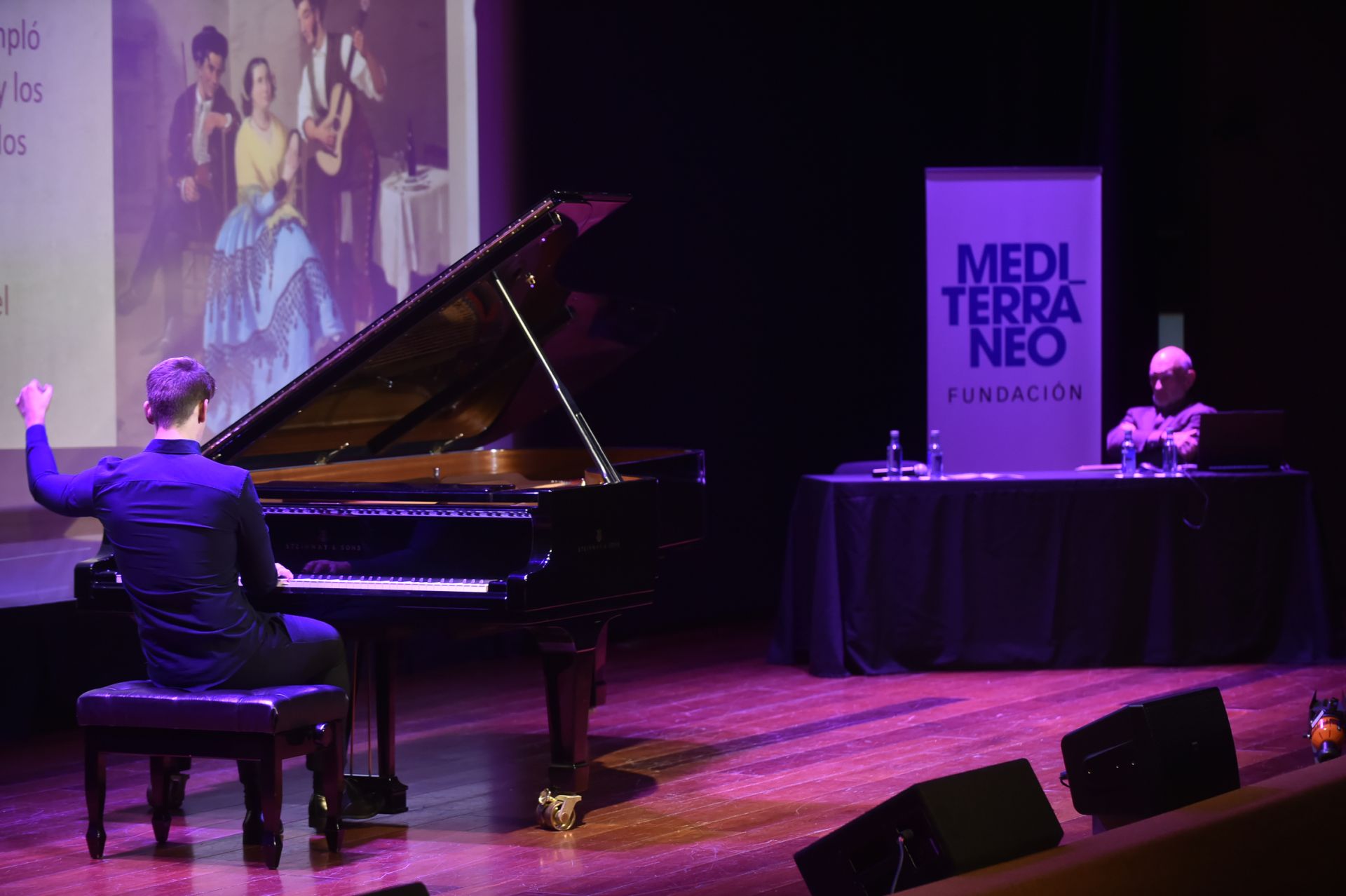 El acto en Murcia sobre el compositor Óscar de la Cinna, en imágenes