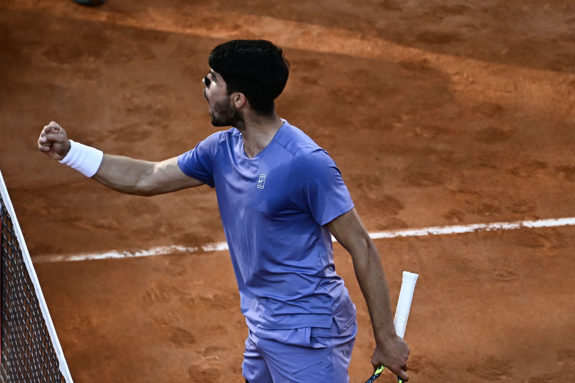 La final de Roma entre Carlos Alcaraz y Jannik Sinner, en imágenes