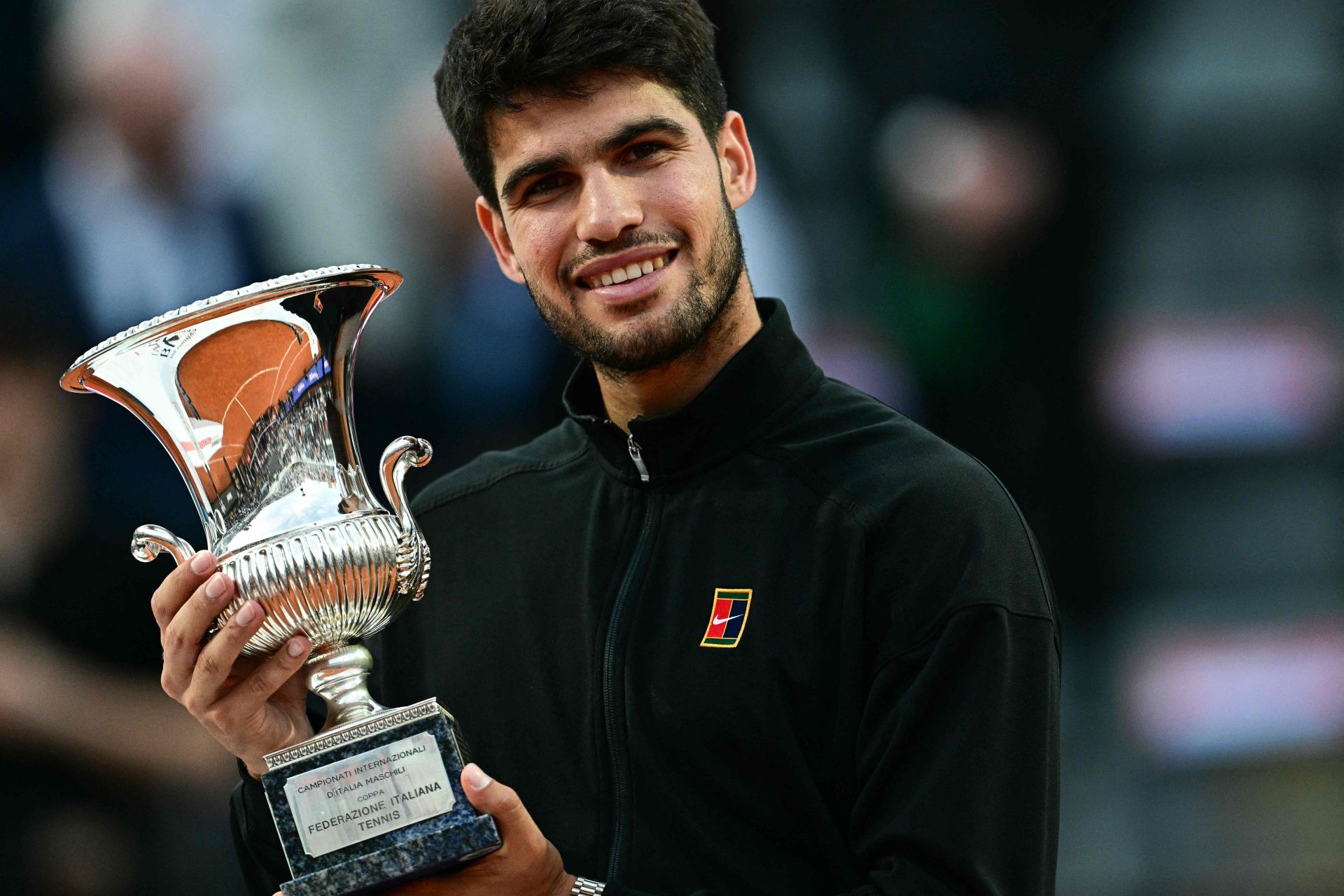 La final de Roma entre Carlos Alcaraz y Jannik Sinner, en imágenes