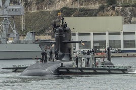 Las imágenes del Rey Felipe en el submarino S-81