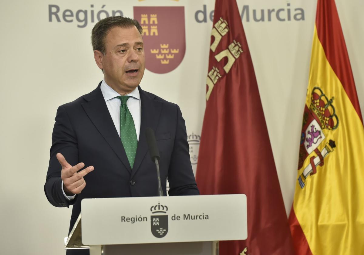 Ortuño cree que la mayoría de murcianos apoya un adelanto electoral «porque la situación nacional es insostenible»