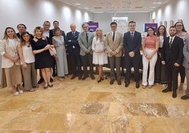 Acto de entrega de los premios.
