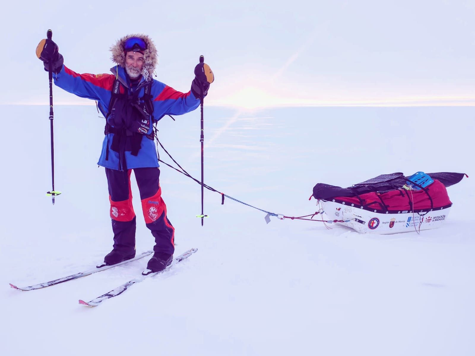 La expedición del santomerano Quitín Mira en el Ártico canadiense, en imágenes