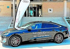 El nuevo A6 e-tron fue el protagonista de la jornada.