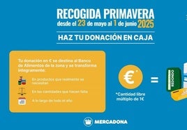 La compañía se une a esta iniciativa organizada por la Federación Española de Bancos de Alimentos, que arranca hoy 23 de mayo y se extenderá hasta el 1 de junio.