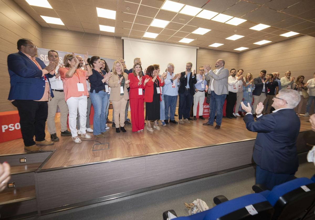 En imágenes, la reelección de Manolo Torres como secretario general del PSOE en Cartagena | La Verdad