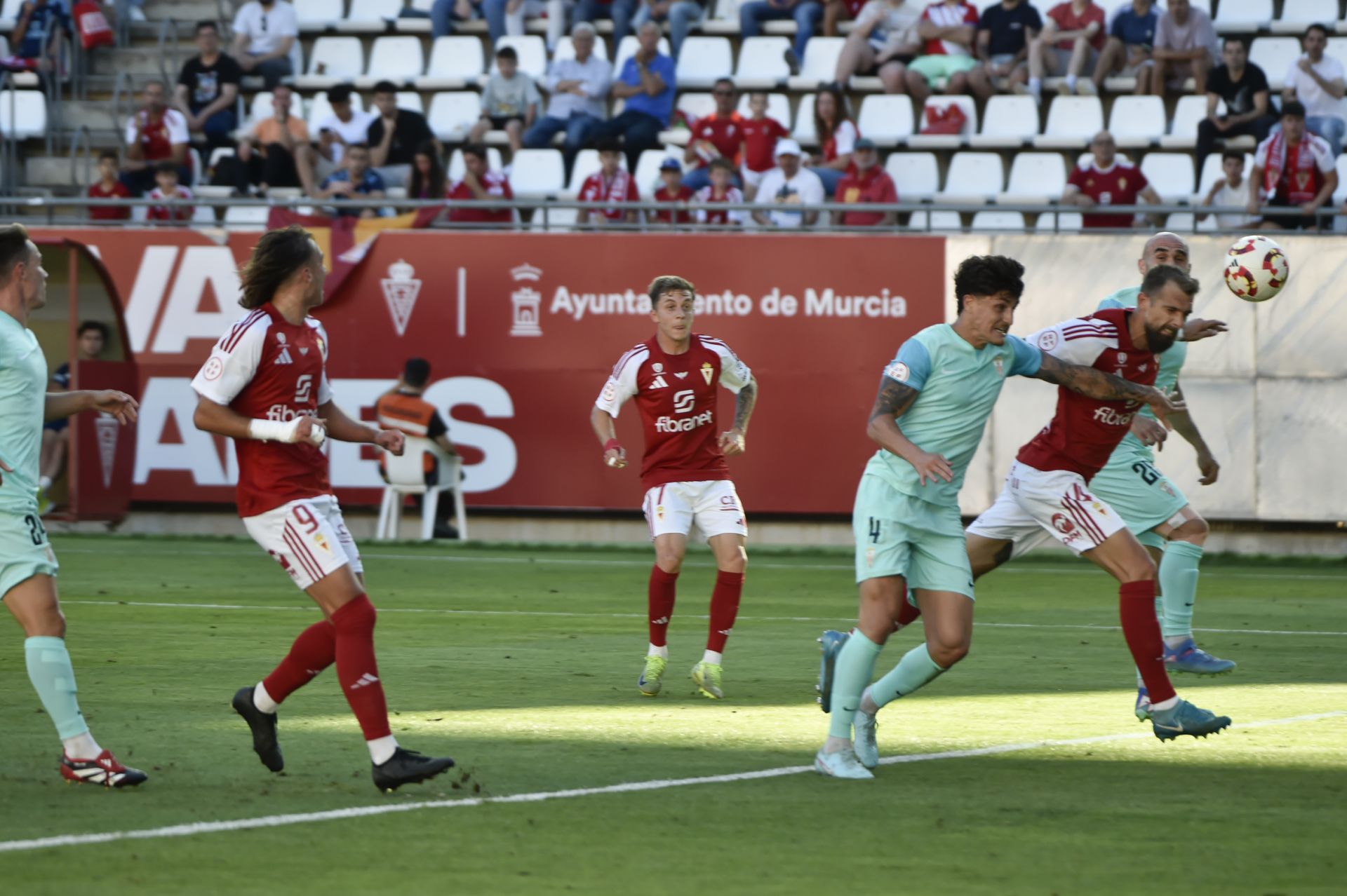 La victoria del Real Murcia frente al Algeciras, en imágenes