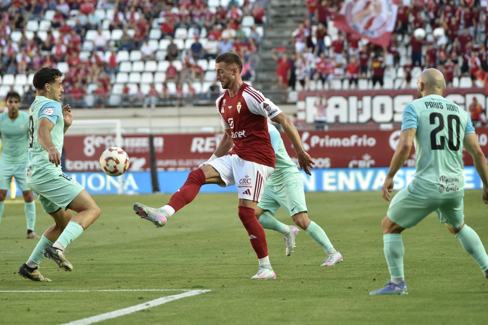 La victoria del Real Murcia frente al Algeciras, en imágenes