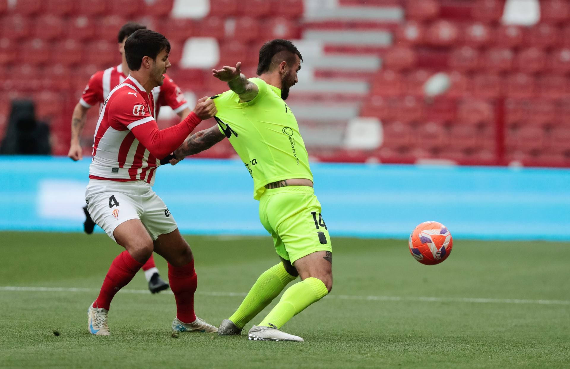 El Sporting-Cartagena (3-2), en imágenes