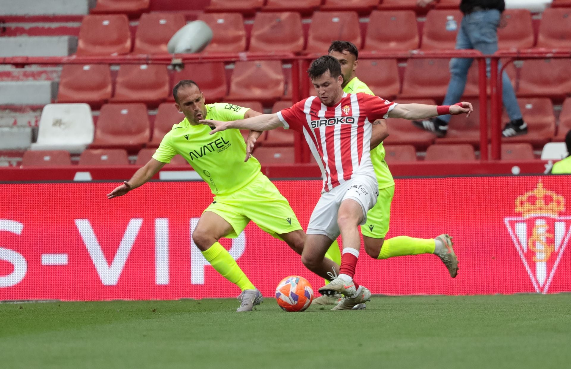 El Sporting-Cartagena (3-2), en imágenes