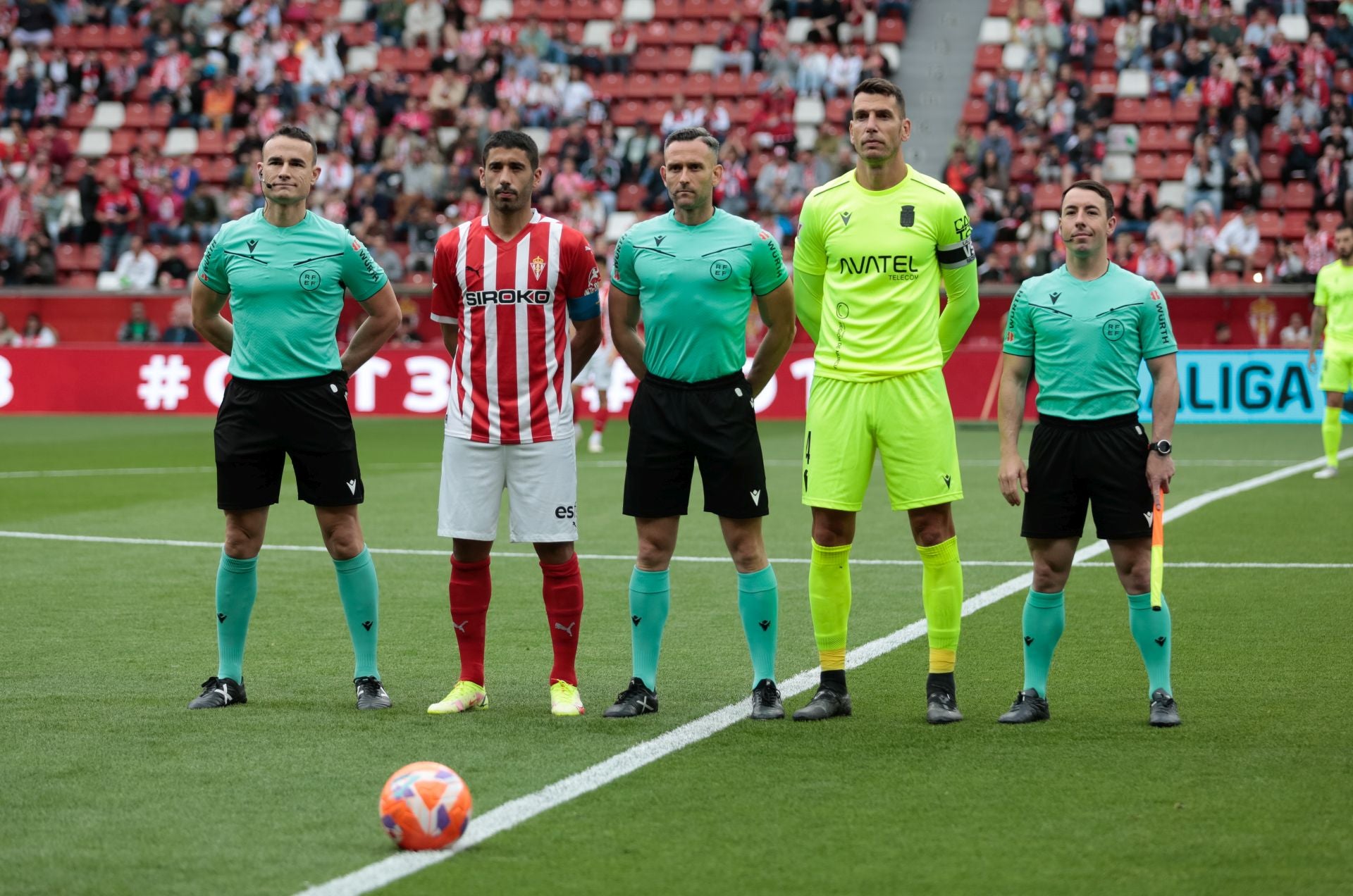 El Sporting-Cartagena (3-2), en imágenes