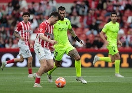 El Sporting-Cartagena (3-2), en imágenes