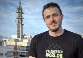 Premiado. Antonio Garber posa en una azotea de Murcia.