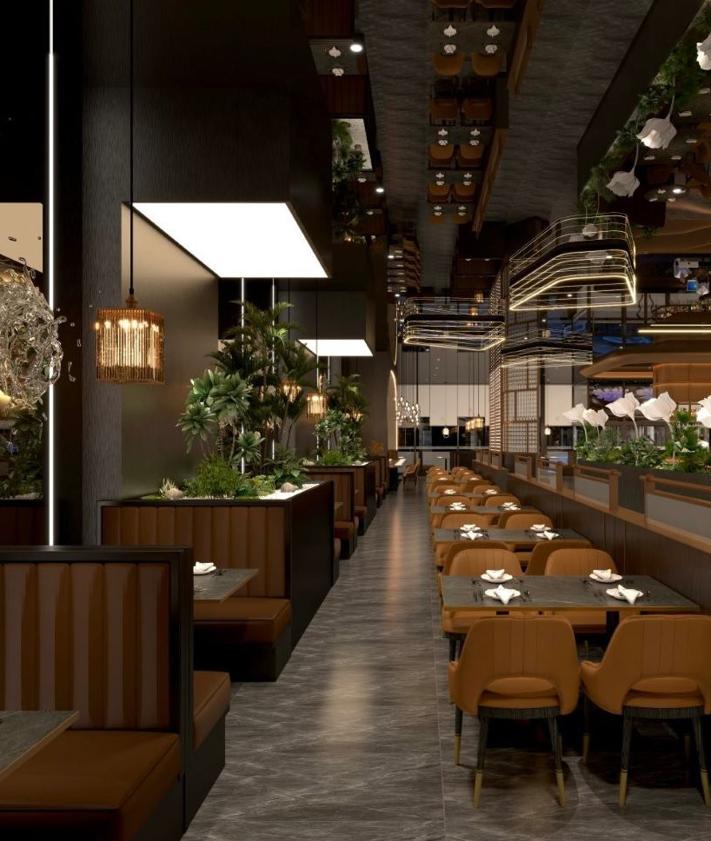 Imagen secundaria 2 - Recreación del interior del restaurante.
