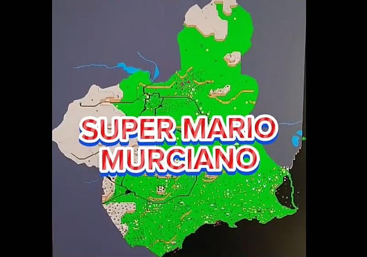 'Super Acho Bros': el videojuego desarrollado por un joven murciano y basado en la Región y Super Mario Bros.