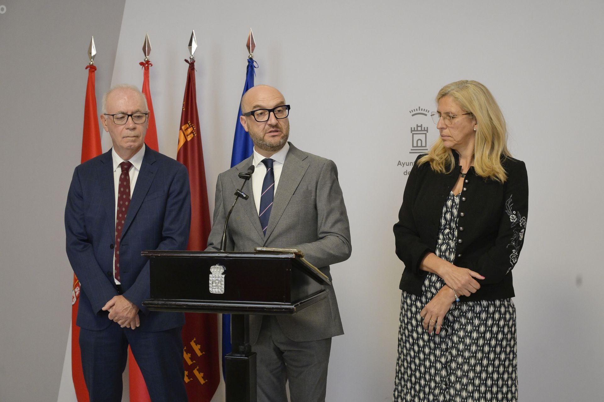 El Pleno del Ayuntamiento de Murcia del mes de mayo, en imágenes