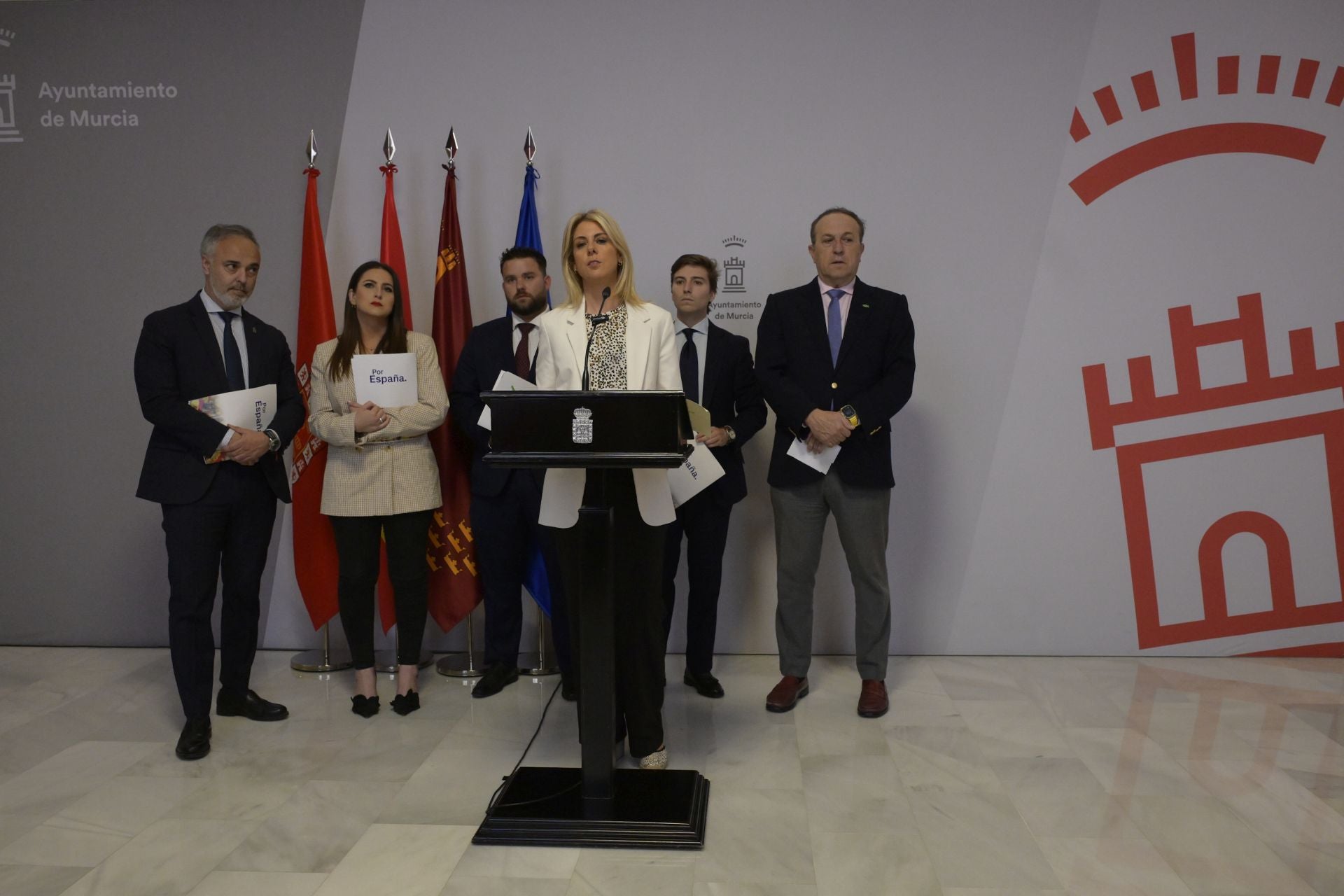 El Pleno del Ayuntamiento de Murcia del mes de mayo, en imágenes