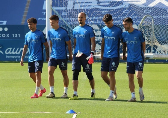 Mario, Booker, Ackerman, Esquerdo y Urcelay, del UCAM.