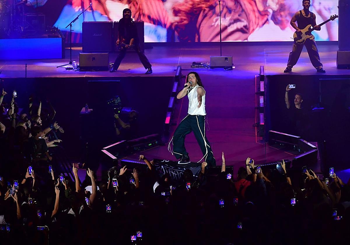 Concierto de Arde Bogotá, en una imagen de archivo.