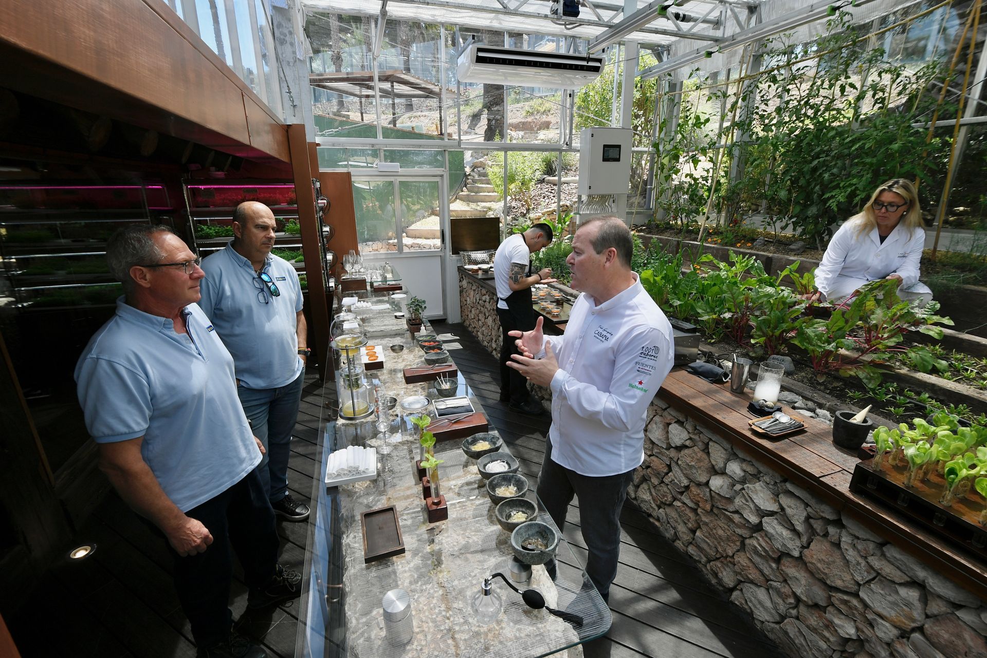 El &#039;Living lab&#039; del restaurante de Pablo González, en imágenes