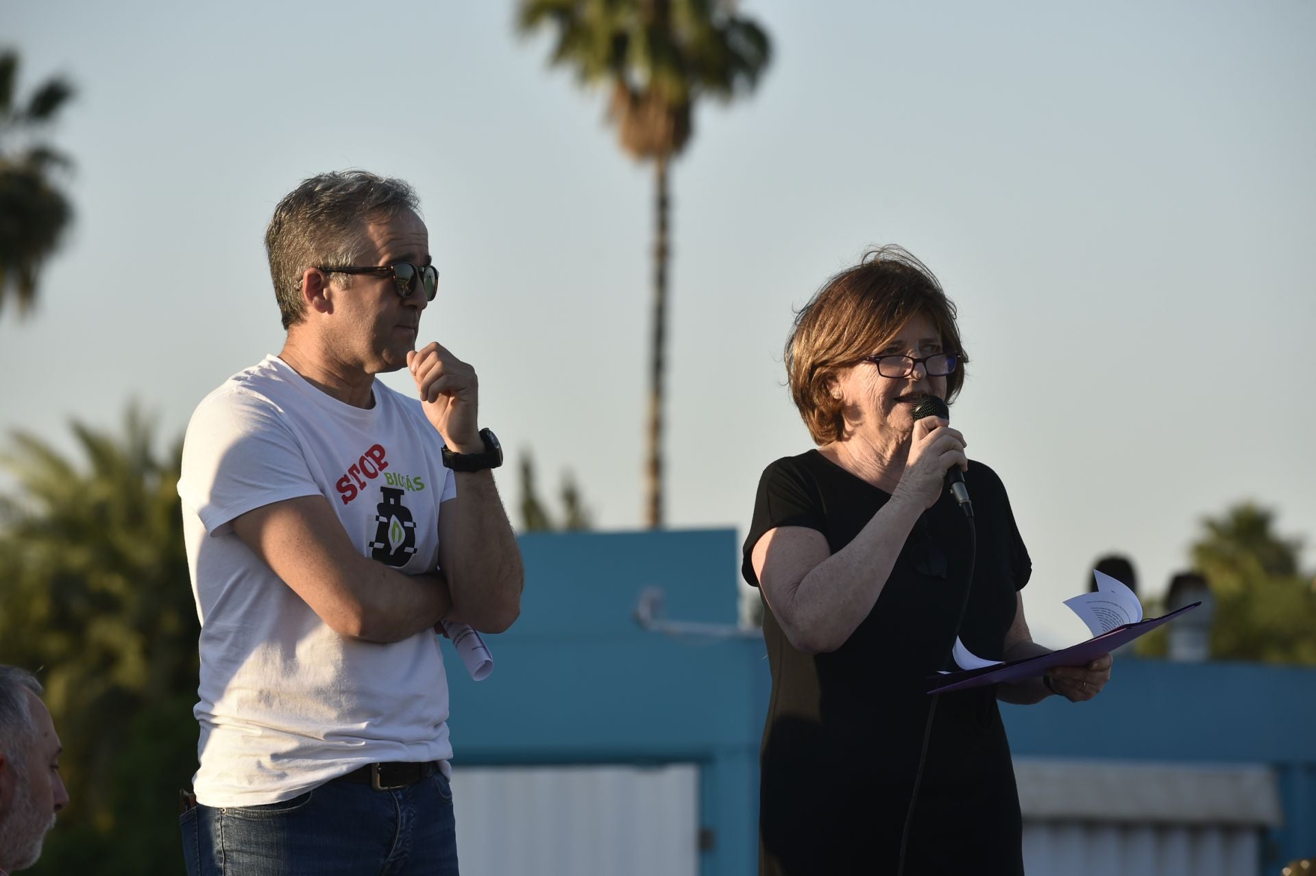 Las imágenes de la protesta de los vecinos de Las Torres de Cotillas