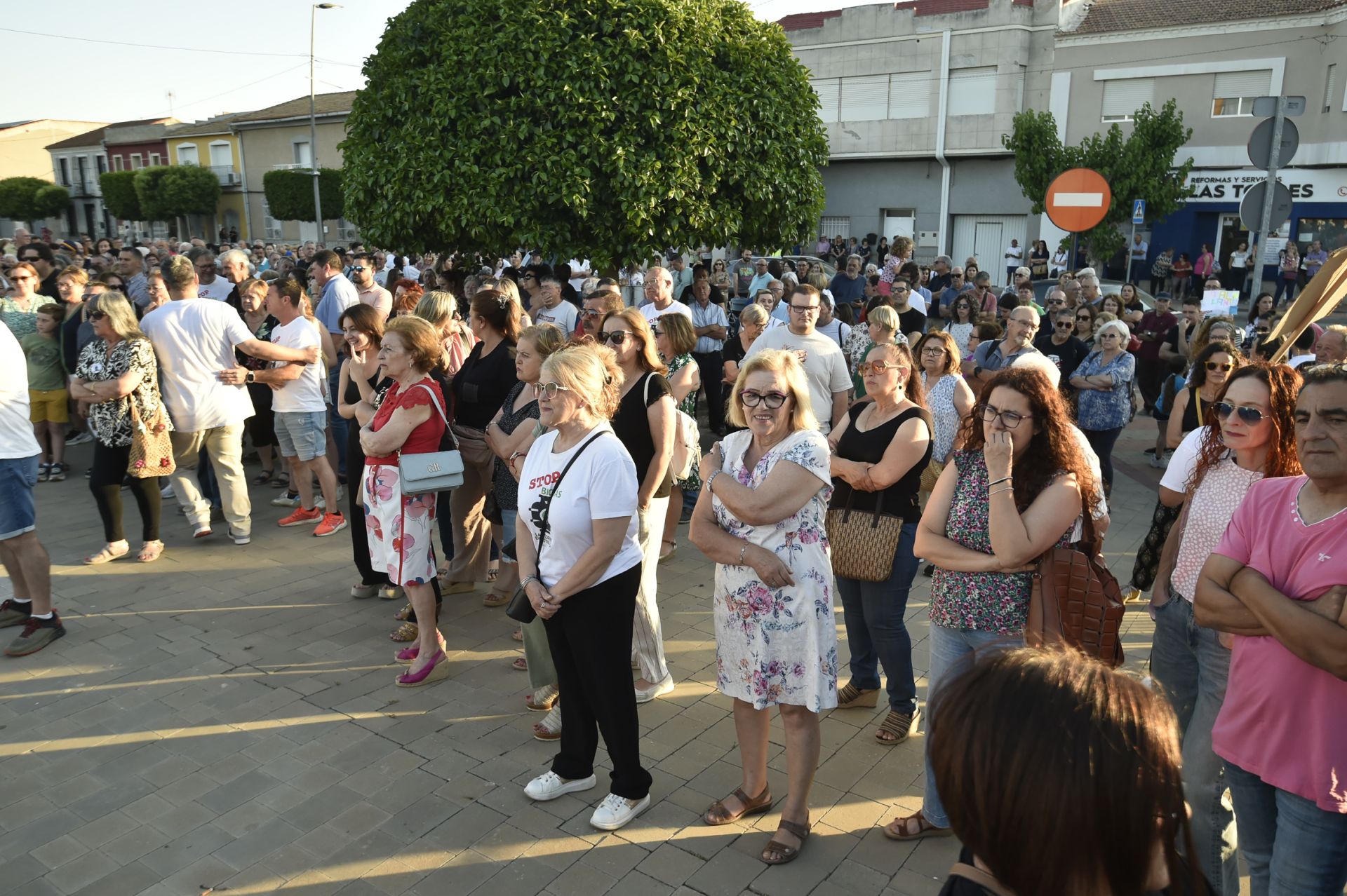 Las imágenes de la protesta de los vecinos de Las Torres de Cotillas