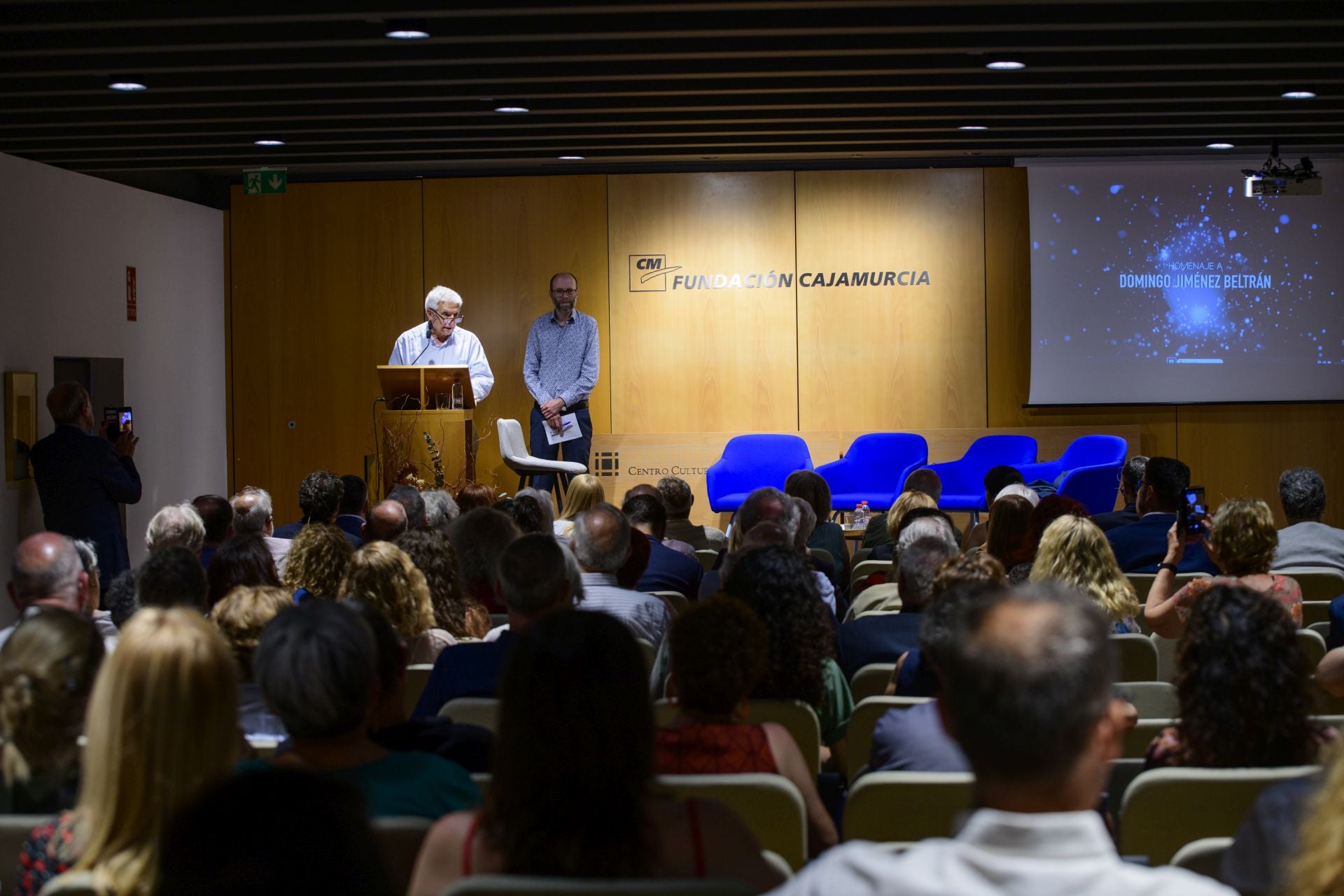 El homenaje a Domingo Jiménez Beltrán, en imágenes