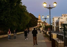 Imagen de archivo del Paseo del Malecón de Murcia.