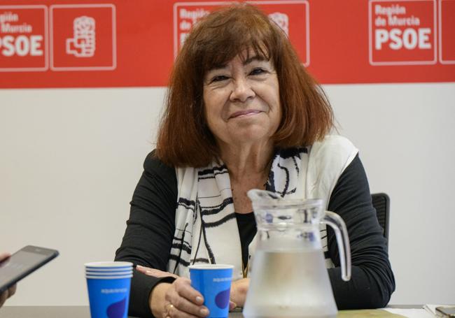 Narbona, durante la entrevista.